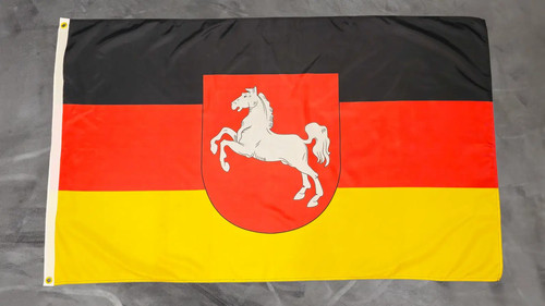 Fahne flagge niedersachsen - niedersachsen,