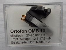 Ortofon OM / OMB 10 - 1/2" Tonabnehmer System mit Original Nadel 10 - NEU