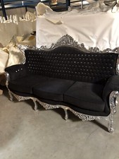 F40 Barocksofa  silber