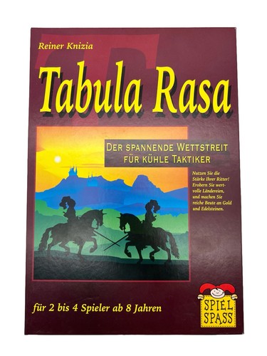 Tabula rasa der spannende - der,