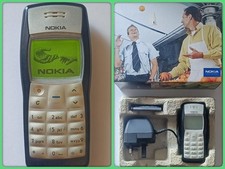 Nokia 1100 Sammlerhandy (entsperrt). In Retail Box mit Inhalt.