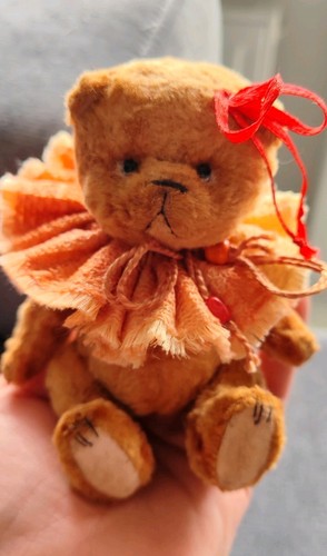 Teddybär antik handarbeit - teddybär,