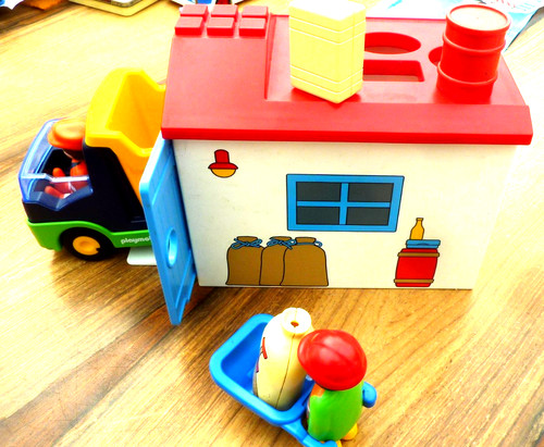 Playmobil 123 kipplaster mit - ,