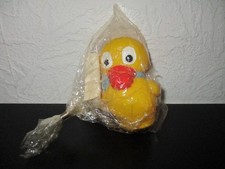 DDR Kleinkinder Spielzeug  Quietsch Figur “ Schnatterinchen “ 70iger in OVP