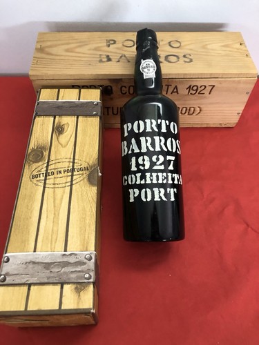 Porto barrros 1927 colheita - barrros,