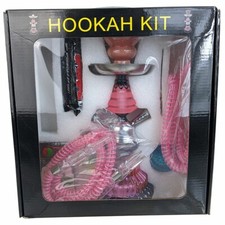 2 Hose Hookah Kit Shisha Full