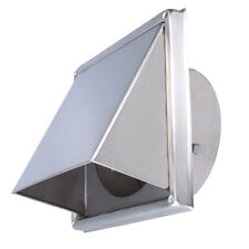 Abluftgitter 185x185mm Rückstauklappe Dunstabzugshaube Außenwand-Lüftungskasten