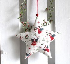 stern, weihnachten, Acufactum Stoff,Häuser,Advent