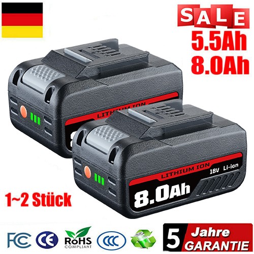 0ah akku für einhell - 8,0ah, 18v
