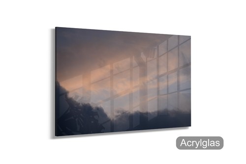 Wolken pastell himmel wandbild - pastell,