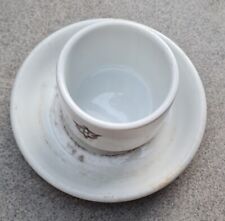 Porzellan Untertasse Tasse Flugzeug Werke Henschel KPM Hutschenreuther 