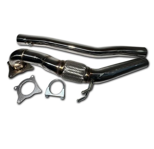 Downpipe 76mm für vw golf - 3",