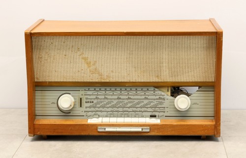Wega 322 vintage röhrenradio - wega,