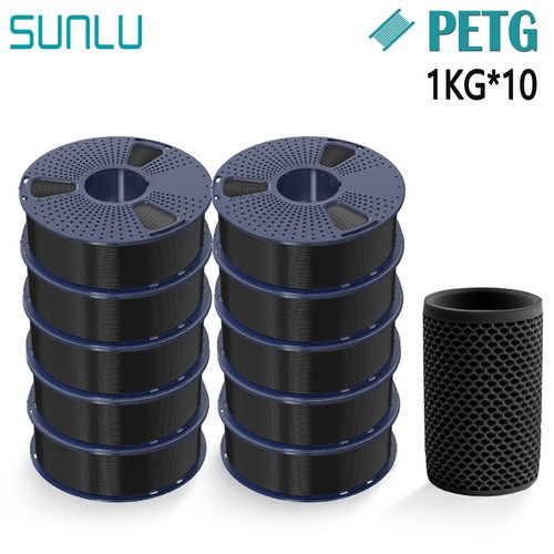 Sunlu 10kg schwarz petg - sunlu,