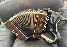Handharmonika Wiener Modell, Accordeon diatonique G/C, Klingenthal, gestimmt
