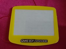 Kunststoff Display Scheibe für Game Boy Advance Gelb GBA Yellow