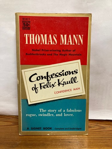 Confessions felix krull - of,