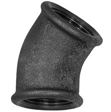 Temperguss Fittings schwarz