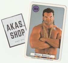 Razor Ramon 1992 Catcher Quartett Card H2 Series 4 Amigo Spiele ULTRA RARE WWF