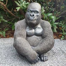 Gartenfigur fröhlicher
