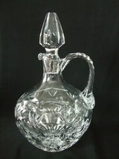 cognac whisky Karaffe Henkelkaraffe Nachtmann Bleikristall Diamantschliff Vase