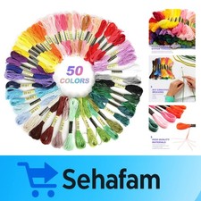 Vielseitiges Stickgarn Set: 50