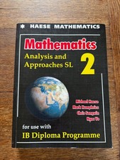 Mathematics: Analysis + Approaches SL 2 (for the International Students)