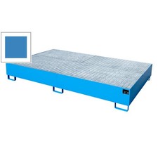 Auffangwanne m. Gitterrost /