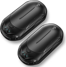 Handwärmer Elektrisch Split 2 Pack,OUTJUT Taschenwärmer 6000mAh Handwärmer Wiede