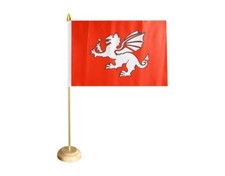 Tischflagge England weißer