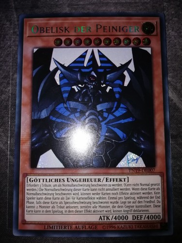 Yugioh obelisk der peiniger - yugioh!,