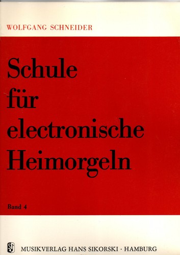 Schule für electr - ., heimorgeln