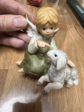Goebel Engel mit Lamm – Porzellanfigur Nr. 41-223 Goebel Angel with Lamb – Porce