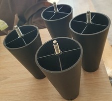 Sofafüße 15 cm Schwarz