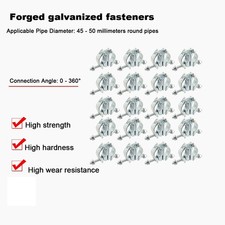 Drehkupplung mit Bundmuttern