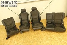 Mercedes ML W163 Edition Sitze Sitzanlage Leder Alcantara komplett schwarz✔️