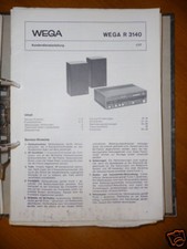 Service manual für wega - service, r