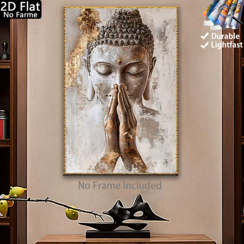 Leinwanddruck xxl buddha - xxl,