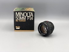 Minolta MD Rokkor 50mm f/1.4, #708-10, - SEHR GUT-