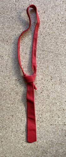 Krawatte schlips leder - krawatte,