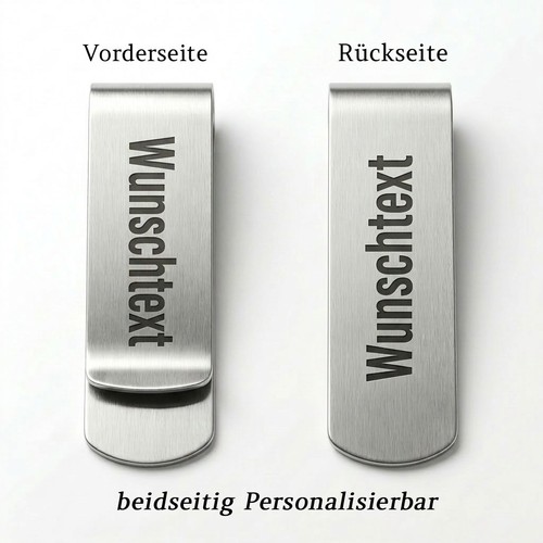 Money clip mit wunschgravur - mit,