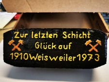 Gedenkbrikett Zukunft West