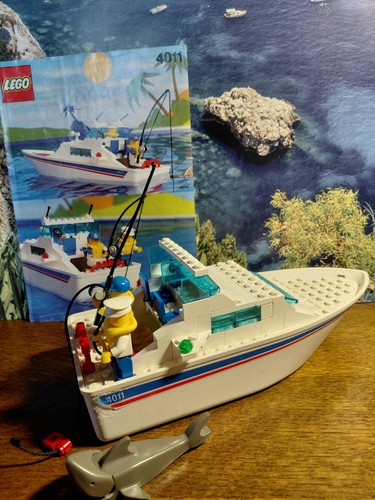Lego 4011 motoryacht vintage - lego, motoryacht,