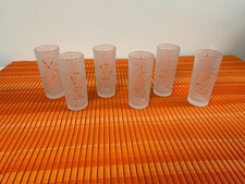 6 x AMC - Gläser - satiniert - Longdrink - ca. 0,25L - nie benutzt