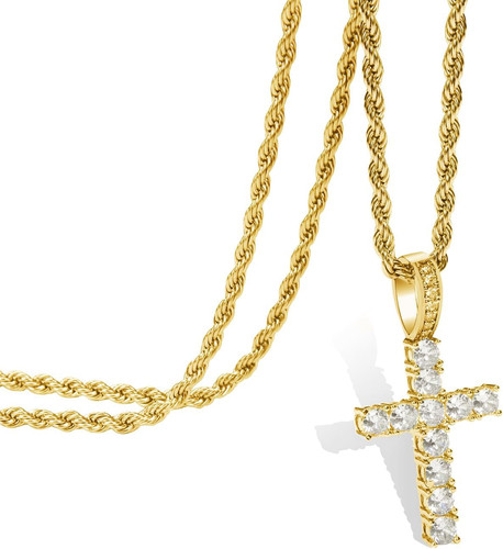 Kreuz kette anhänger - kette,,