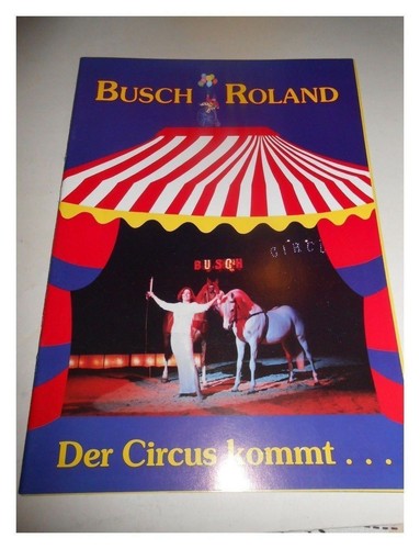Zirkusprogramm program 1991 - zirkusprogramm,