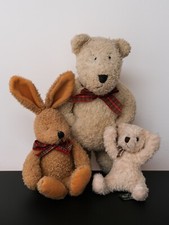 2 Teddys & 1 Hase | Stofftier