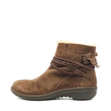 UGG Damen SN 5749 Stiefel Braun Wildleder Knöchelhoch Komfort Stiefeletten EU 39