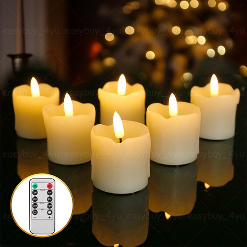 Led teelichter mit - 6x,