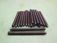 20 Gewinde-Stift m.Zapfen M8 x 95 DIN 915 45H Stahl brü Neu9